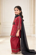Motif Kids Embroidered Suit-26402