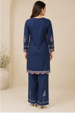Motif Rib Alpine Embroidered Suit-002