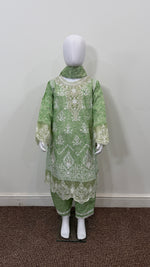 Motif Kids Lawn Printed Suit-26521