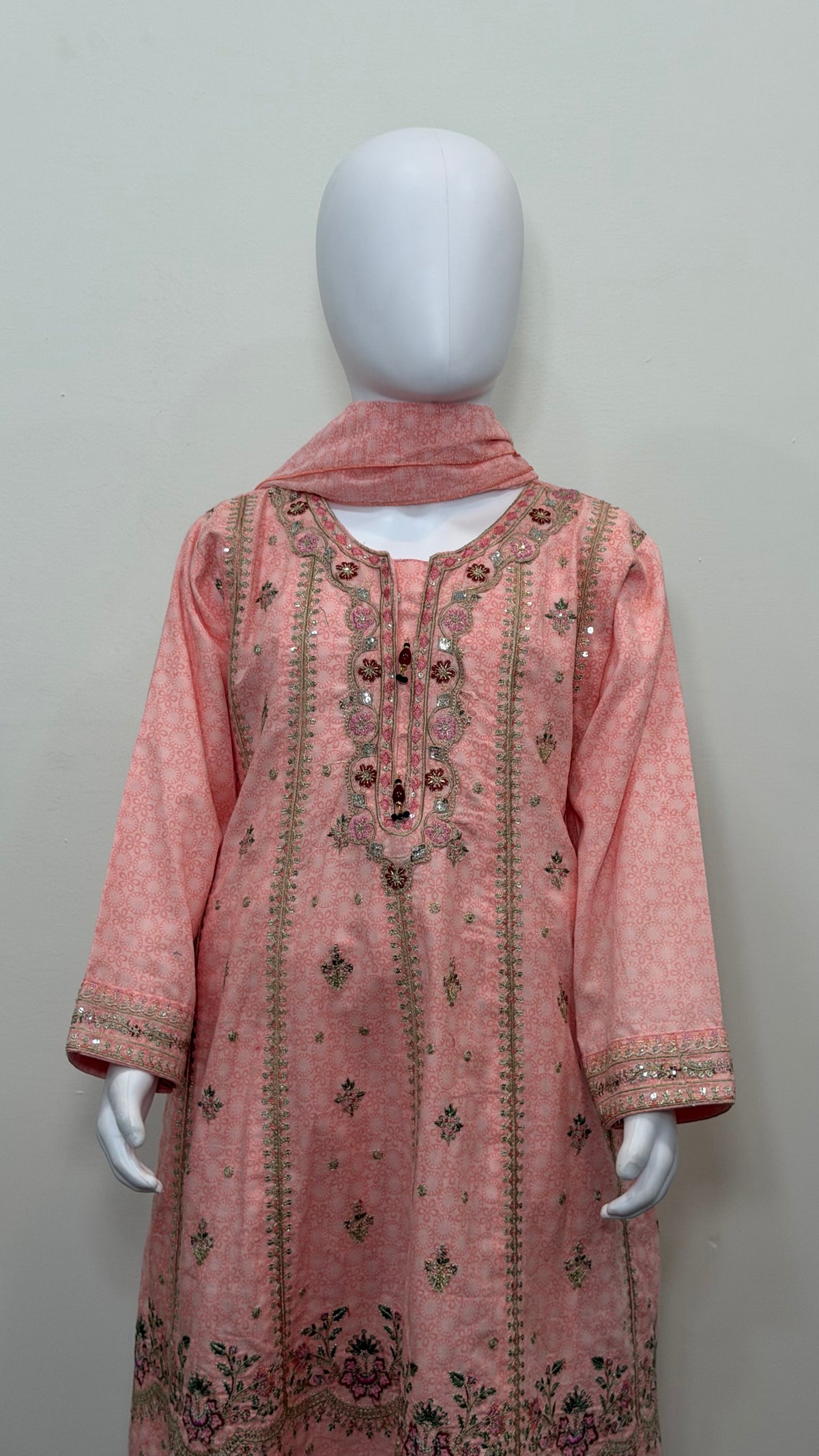 Motif Kids Cotton Printed Suit-26531