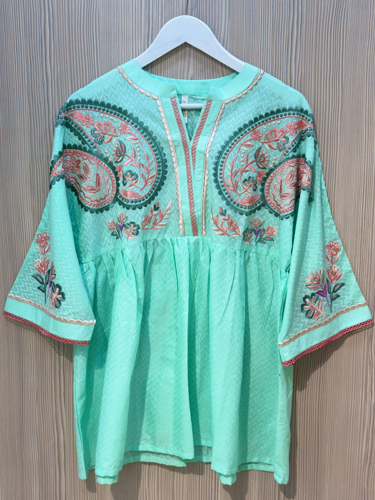 Motif Lawn Embroidered Frock