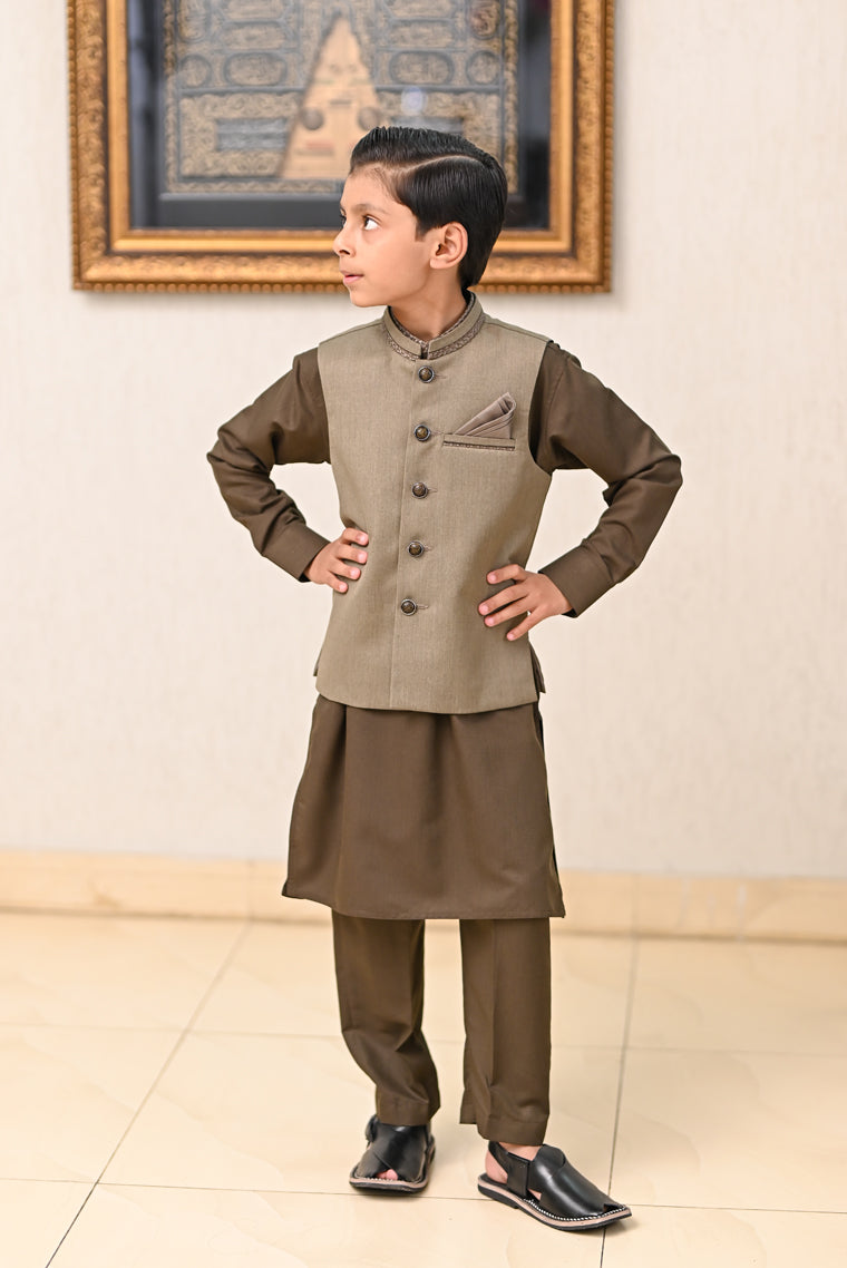 Motif Boys Suit