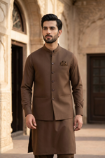 Motif Men's Waistcoat-8054