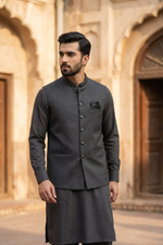 Motif Men's Waistcoat-2702
