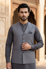 Motif Men's Waistcoat-8084