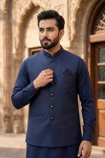 Motif Men's Waistcoat-2782