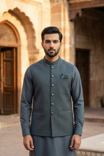 Motif Men's Waistcoat-8011-2