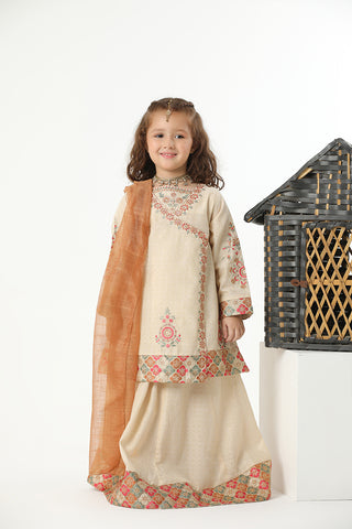 Motif Girls Messori Embroidered Suit