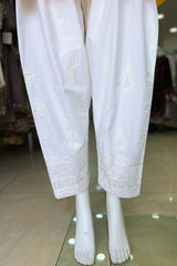 Motif Cotton Embroidered Shalwar