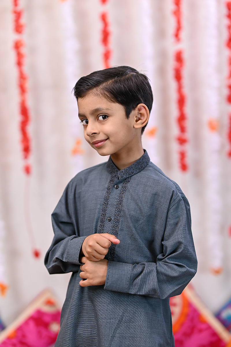 Motif Boy's Embroidered Shalwar Kameez