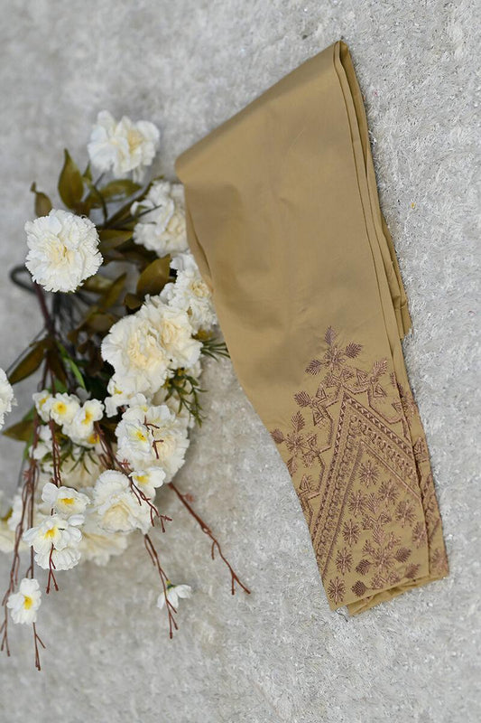 Motif Cotton Embroidered Trousers - Motif UK