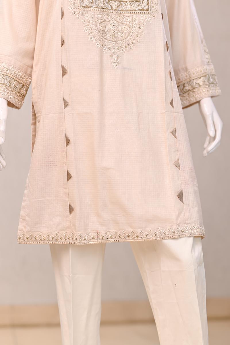 Motif Lawn Embroidered Kurta