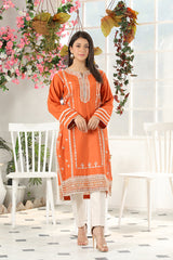 Motif Embroidered Suit