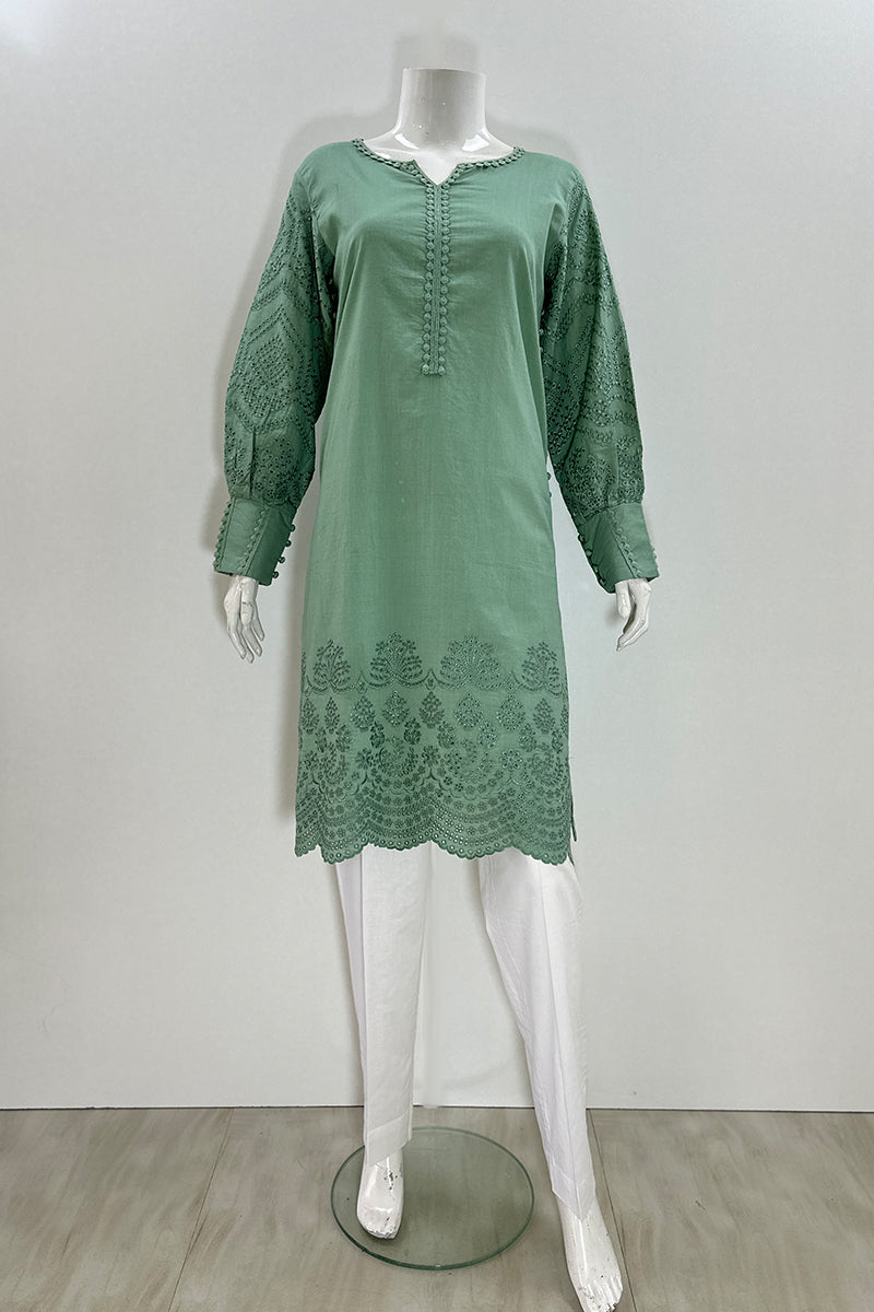 Motif Lawn Embroidered Kurta