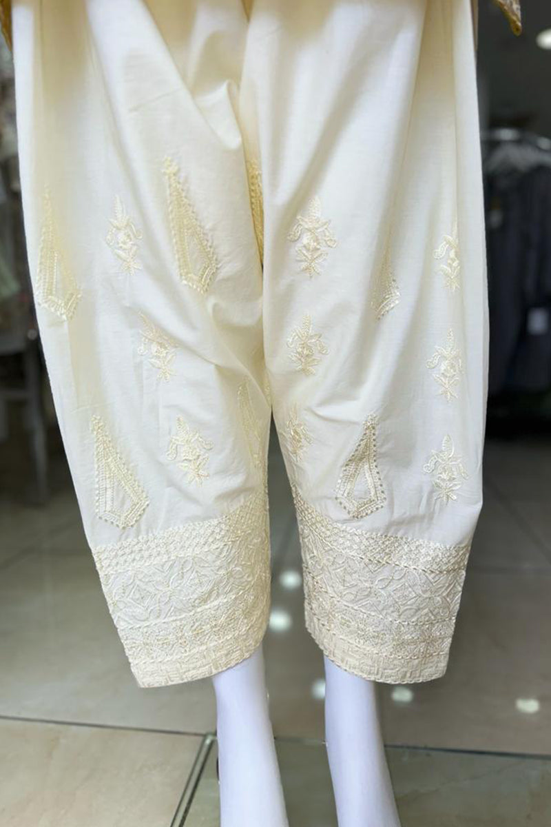 Motif Cotton Embroidered Shalwar - Motif UK