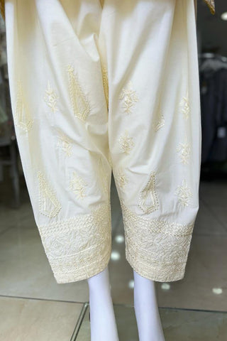 Motif Cotton Embroidered Shalwar