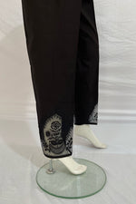 black trousers
